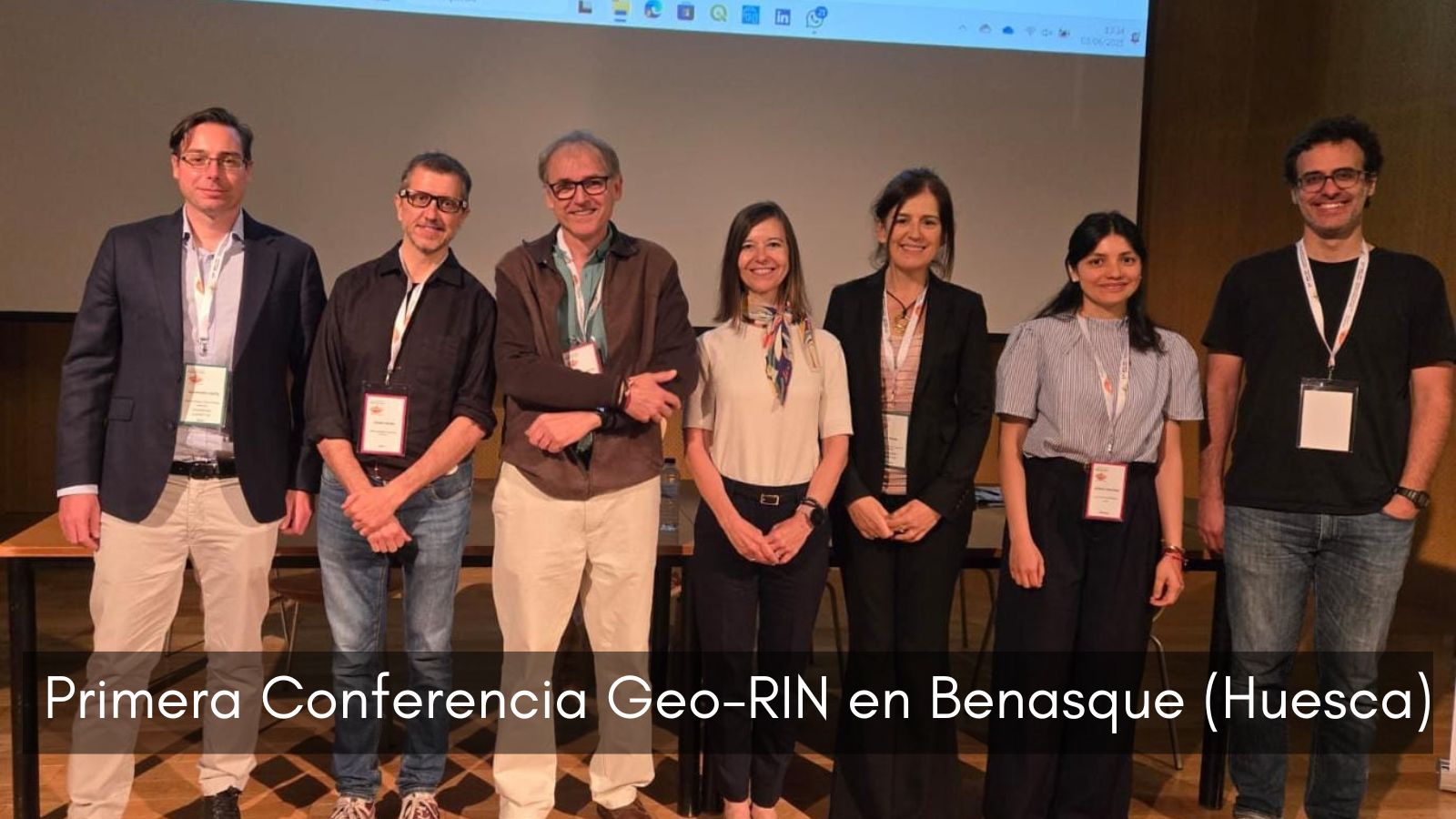 Imagen noticia - Primera Conferencia Geo-RIN celebrada en Benasque (Huesca)
